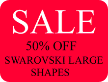 Sale Swarovski Large Shapes