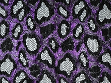 stepping stone lace SALE - Black/Purple Rain