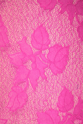 Aeriel Stretch Lace - Electric Pink