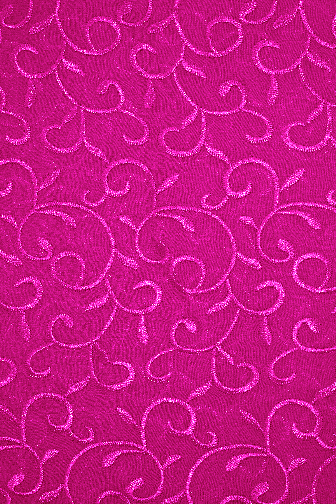 Arabesque Embroidered Superflow Georgette SALE - Fuchsia Purple