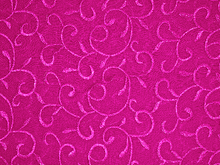 Arabesque Embroidered Superflow Georgette SALE - Fuchsia Purple