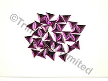 Triangle 13mm Acrylic Stones - Purple Rain