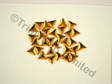 Triangle 13mm Acrylic Stones - Sunflower