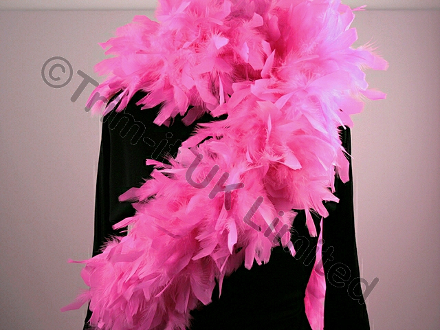 Best Quality Chandella Boa-2m pc. - Flo. Cerise