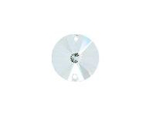 Brilliance Sew-On 18mm Round Box of 80 - Crystal