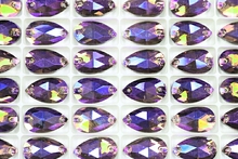 Brilliance 18x10.5mm Pear Box of 144 pcs. - Amethyst AB