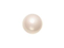 Brilliance 5mm Hotfix Glass Half Pearls - Champagne