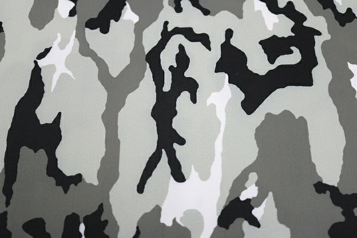 Camouflage Lycra - White/Black