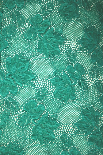 Cinderella Stretch Lace - Jade(Peacock)