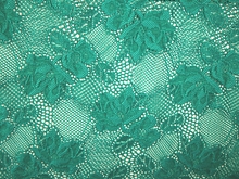 Cinderella Stretch Lace - Jade(Peacock)