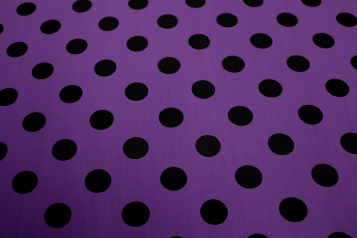 Clearance Print Lycra (Design 39) 15mm spot - Colour As Seen