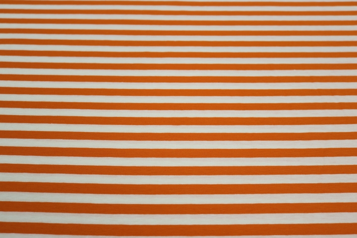 Clearance Print Cotton Lycra(Design 75)10mm stripe - Colour As Seen