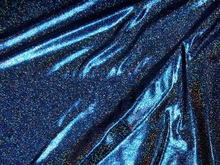 Cosmic Metallica Lycra - Navy