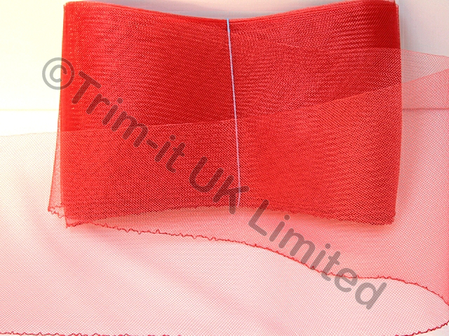 NEW 154mm Crinoline(GB)-Soft Boning(33M Pieces) - Flamenco Red