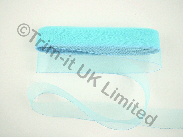 40mm Crinoline-Soft Boning - Pale Turquoise