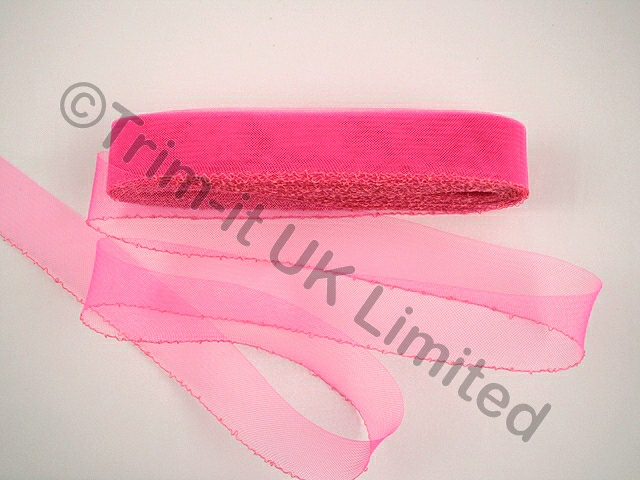 40mm Crinoline-Soft Boning(30 metre pc.) - Neon Cerise