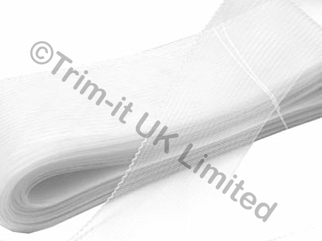 NEW 76mm Crinoline(GB) - Soft Boning - White