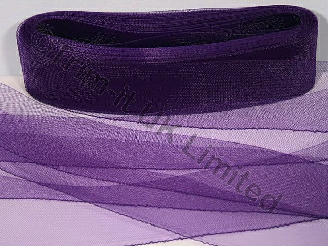 NEW 76mm Crinoline(GB) - Soft Boning - Purple Rain