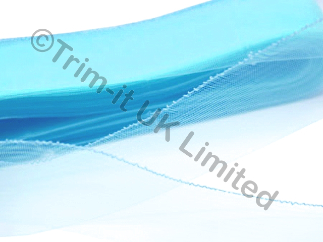 NEW 76mm Crinoline(GB) - Soft Boning - Sky Blue