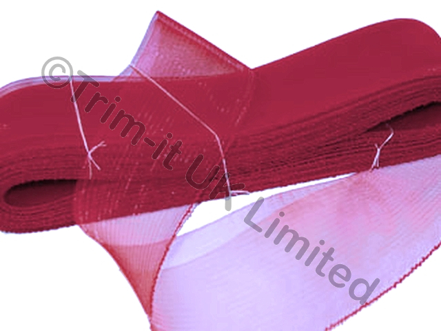 80mm Crinoline(CN) - Soft Boning - Claret