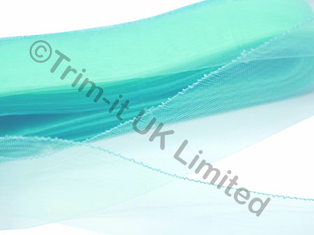 80mm Crinoline(CN) - Soft Boning - Pale Turquoise