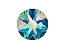 Brilliance col.AB ss20 Diamond Cut(5pkts.x10gr) - Blue Verdigris AB(Jet AB)