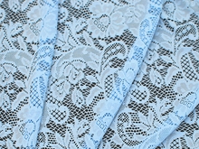 Elsa Stretch Lace - Light Sapphire