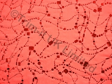 Gem Stretch Net SALE WAS 39 - Flame Red (B)/Metallic Red