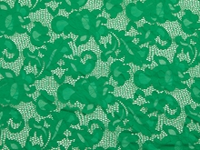 Geometric Stretch Lace - Emerald.