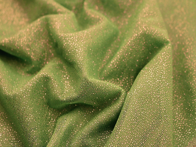 Glitter Stretch Net - Pistachio