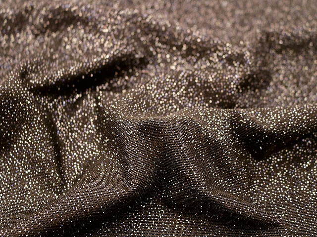 Glitter Stretch Net - Black/Sapphire