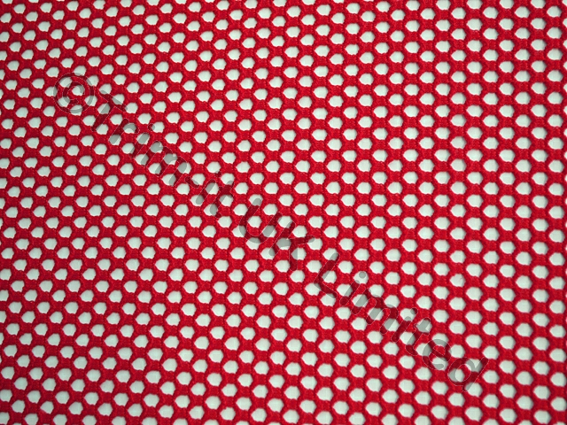 Honeycomb 3mm Stretch Net - Red