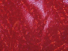 Ice Chip Hologram Lycra - Red/Red Hologram