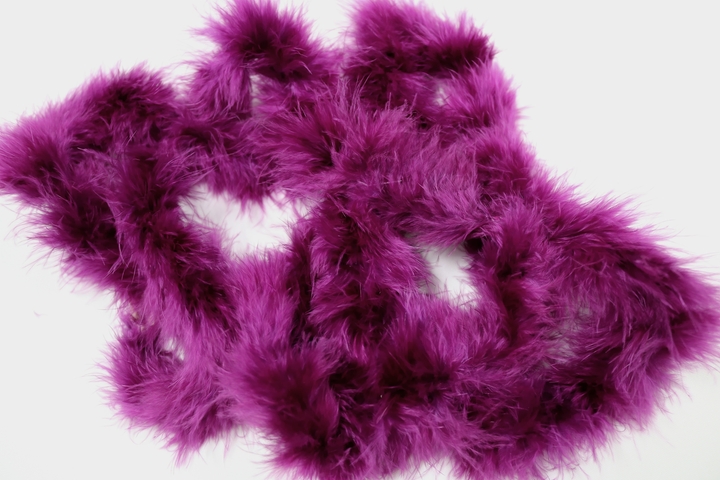 Marabou Feather Trim(Boa=Approx.2 metre piece) - Fuchsia Pink