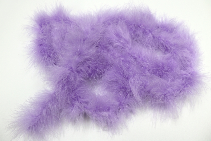 Marabou Feather Trim(Boa=Approx.2 metre piece) - Amethyst.