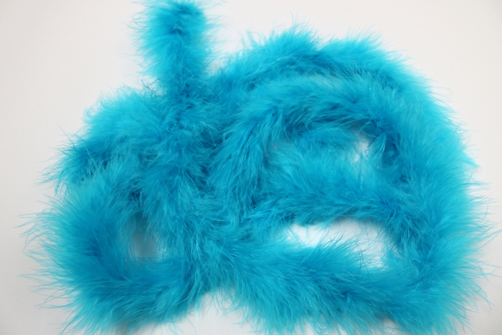 Marabou Feather Trim(Boa=Approx.2 metre piece) - Turquoise