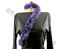 Marabou Feather Trim(Boa=Approx.2 metre piece) - Navy