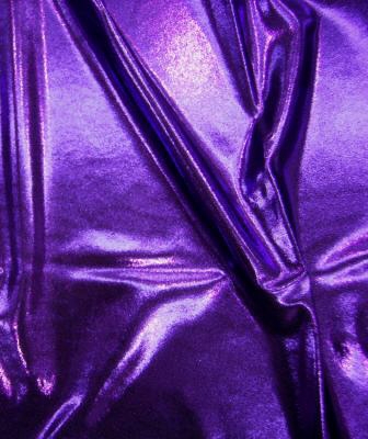 Metallica Lycra Shine - Grape