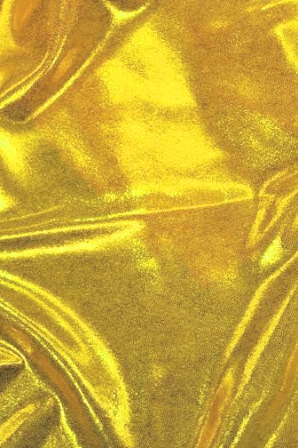 Metallica Lycra Shine - Daffodil/Metallic Gold