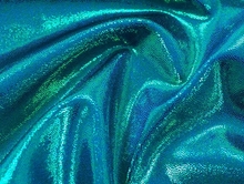 Metallica Lycra Shine - Ocean Blue/Metallic Emerald