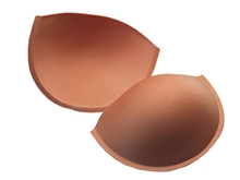 NEW Padded Bra Cups Without Uplift Large - American Tan