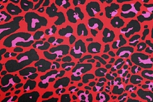 Prowler Leopard Lycra - Black/Flamenco Red/Neon Cerise