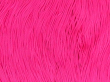 Stretch Top Rayon (tactel)Fringe 10cm - Neon Cerise