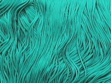 Rayon(Tactel)Cut NONE STRETCH Fringe 15cm SALE - Jade(Peacock)