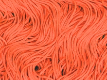 Rayon(Tactel) Cut NONE STRETCH Fringe 45cm SALE - Flo. Peach