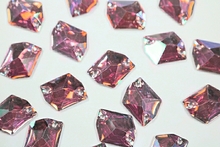 Cosmic 20x16mm Coloured AB resin Stones - Light Rose AB