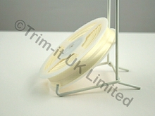 Satin Bias Binding 19mm Wide (25m Roll) - Ivory