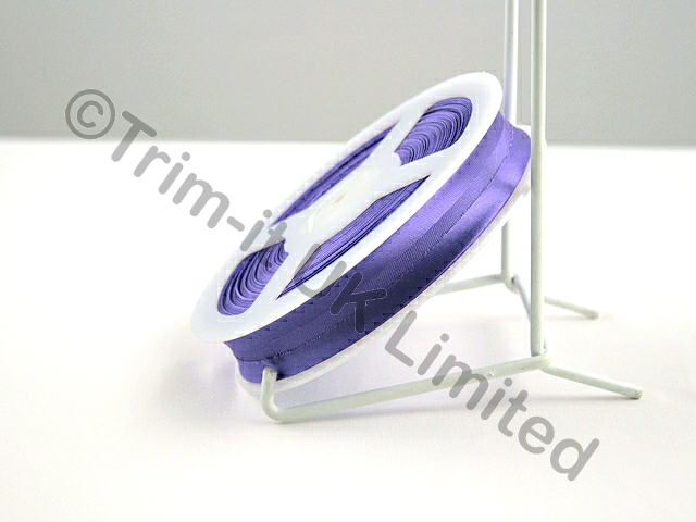 Satin Bias Binding 19mm Wide (25m Roll) - Purple