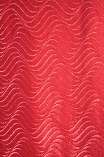 Supreme Embossed Stretch velvet - Flamenco Red