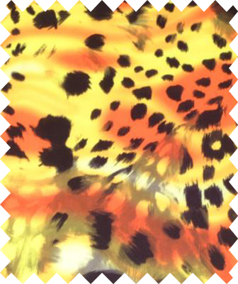 Snow Leopard/Psycho Lycra - Tropic Lime/Flo. Orange/Black